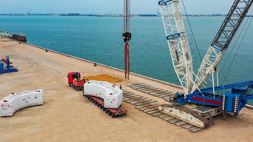 TRANSPORTATION OF EQUIPMENT FOR THE CONSTRUCTION OF A COPPER PRODUCTION PLANT IN KAZAKHSTAN
