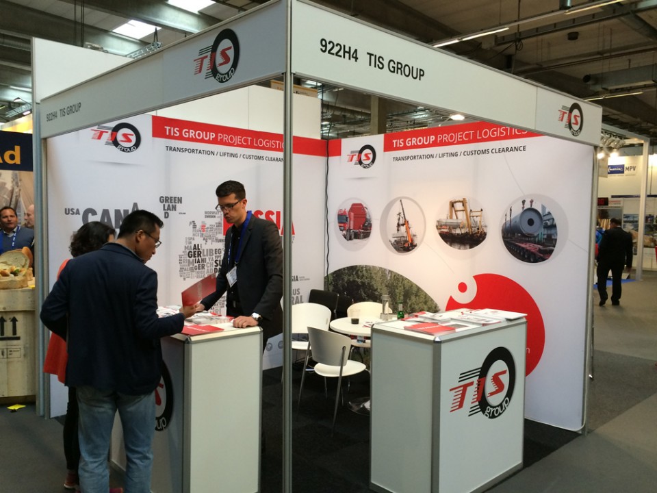 TIS Group took part in the International Exhibition "Breakbulk Europe 2015&rdquo;