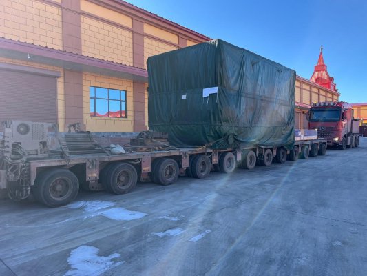 Transportation of oversized cargo 1