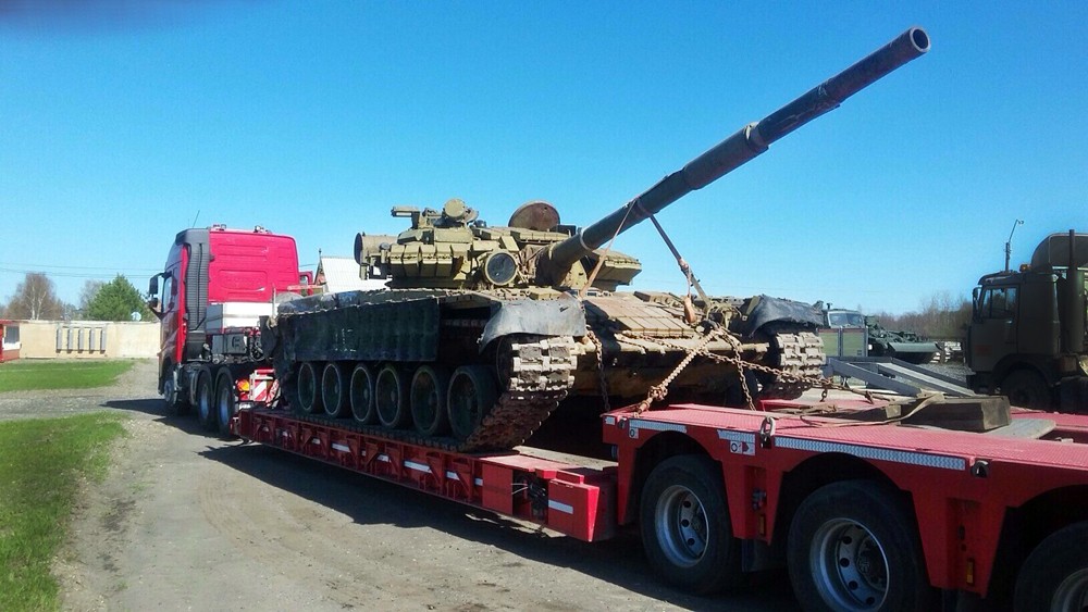Transportation of tanks