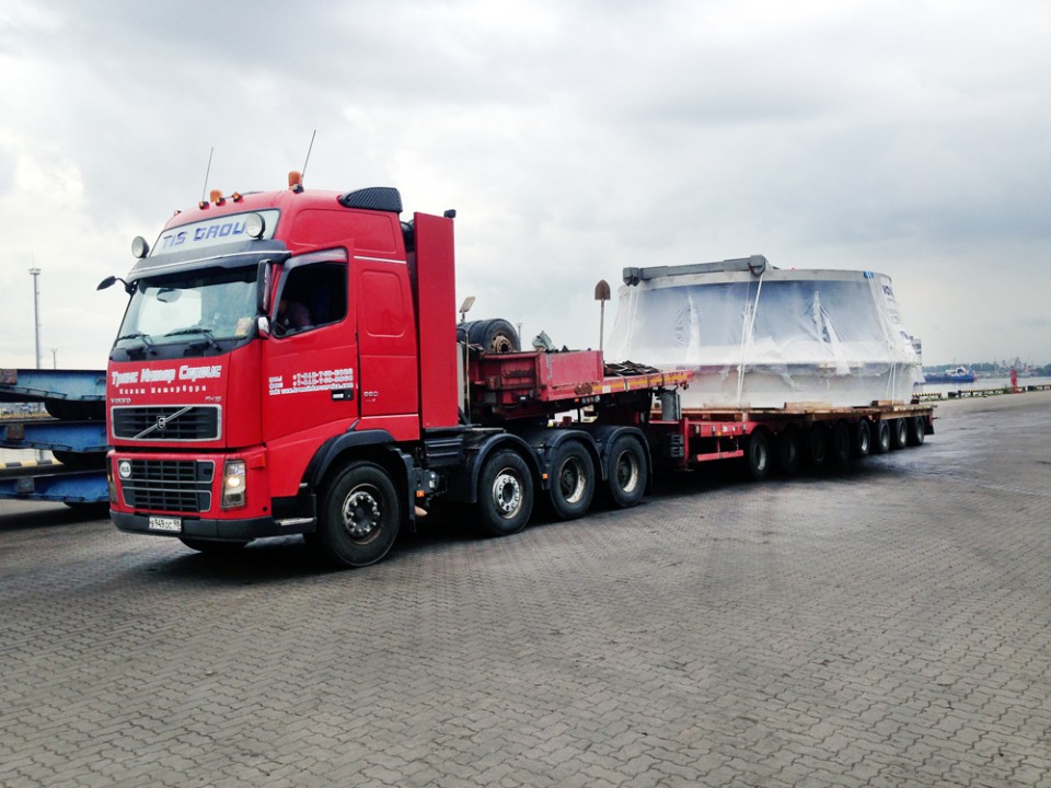 Transportation of rotor wheel