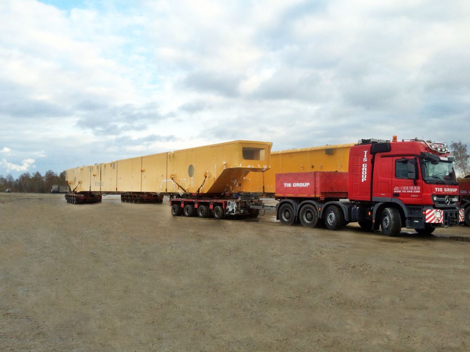 Transportation of oversized cargo from Russia to Republic of Belarus