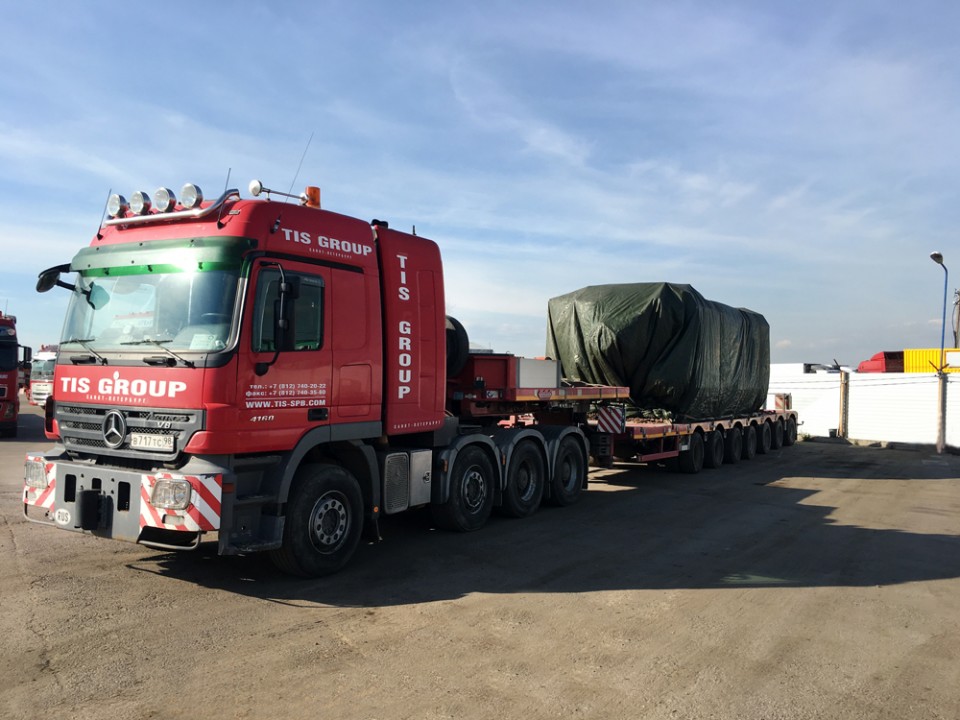 Transportation of overweight cargo